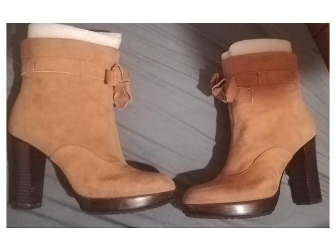 Botas Paul Smith Liberty camel kid suede Beige - vista 2