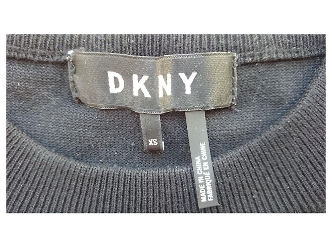 DKNY Pull, Taille XS Noir - vue 3