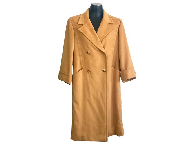 Manteaux Hermès Manteau oversize en cachemire Hermès Cachemire Caramel