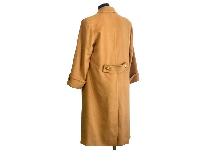 Manteaux Hermès Manteau oversize en cachemire Hermès Cachemire Caramel