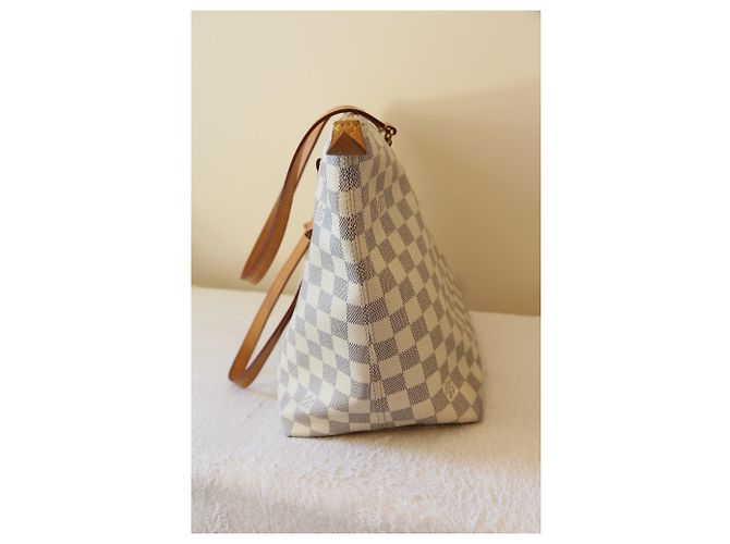 Louis Vuitton Iena MM Damier Azur Blanc - vue 11