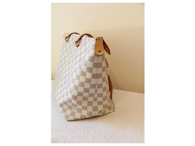 Louis Vuitton Iena MM Damier Azur Blanc - vue 12