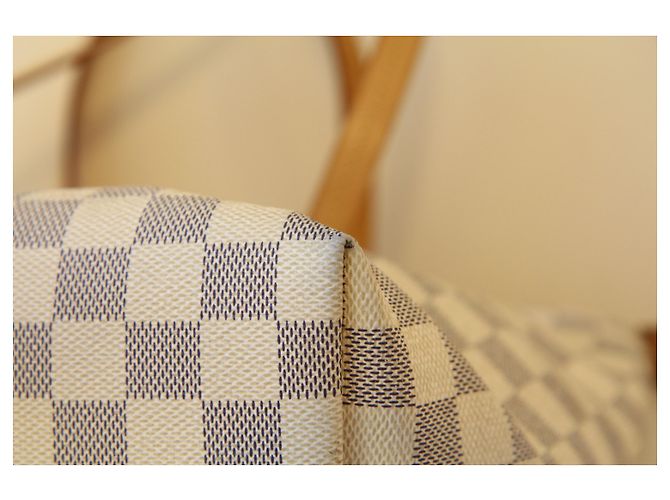Louis Vuitton Iena MM Damier Azur Blanc - vue 7