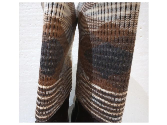 Botas Missoni de cuero marrón talla 38 Castaño - vista 4