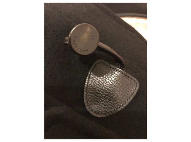 Burberry Brit Black Wool Blend Coat Boy - view 4