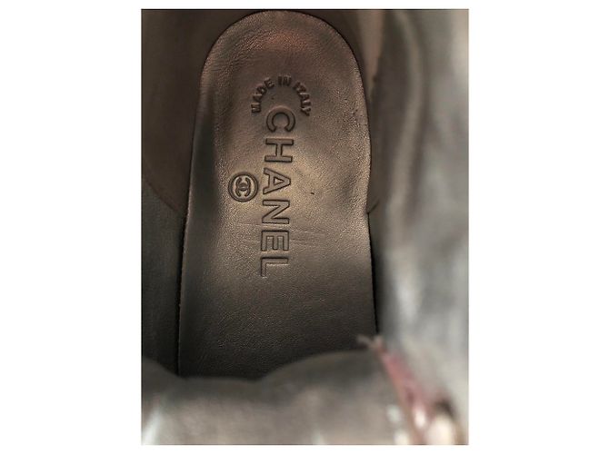 Sneakers alte Chanel Rosa - vista 6