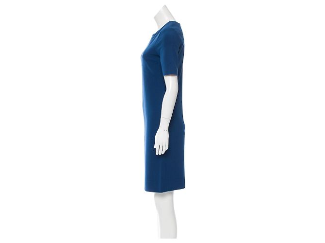 Diane Von Furstenberg Vestido Lee azul pizarra limpio - vista 2