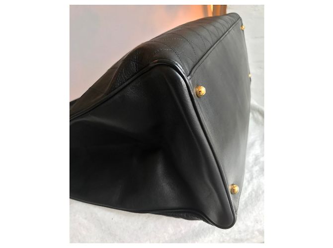 Chanel XL Reisetasche Schwarz - Ansicht 11