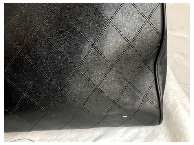 Chanel XL Reisetasche Schwarz - Ansicht 12