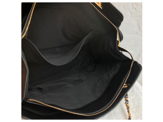 Chanel XL Reisetasche Schwarz - Ansicht 14