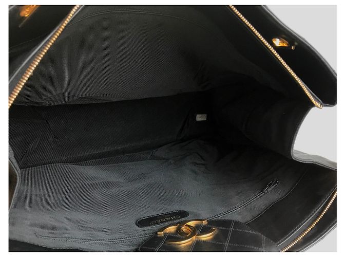 Chanel XL Reisetasche Schwarz - Ansicht 16