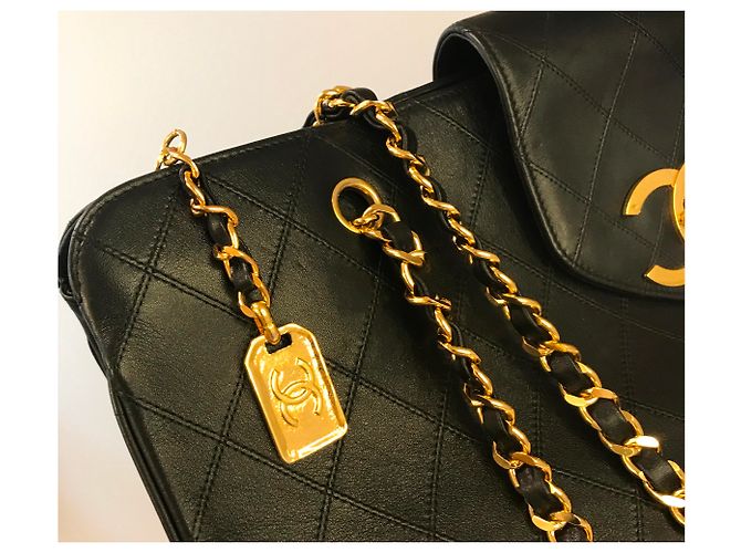 Chanel XL Reisetasche Schwarz - Ansicht 7