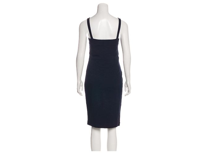 Diane Von Furstenberg Abito aderente DvF Sippery Blu scuro - vista 4