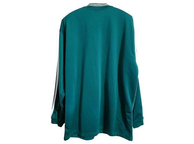 Adidas Jacke Grün und Weiß aus Polyester - Ansicht 2