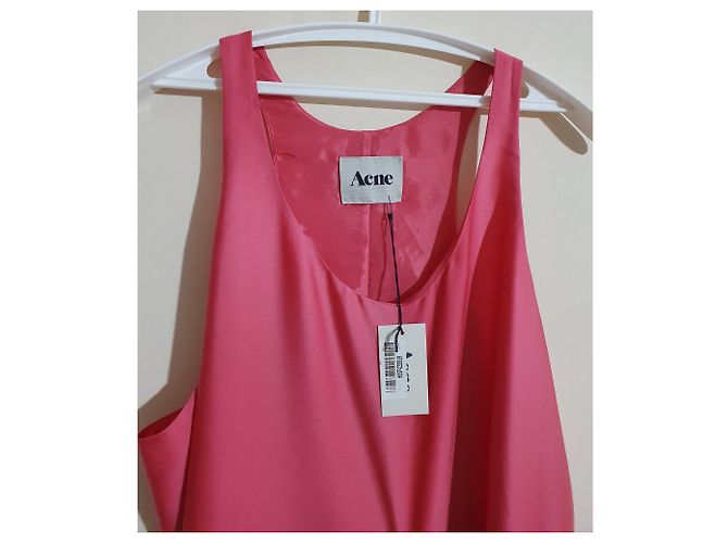 Acne Kleid Pink Fuchsia Magenta Racerback - Ansicht 3