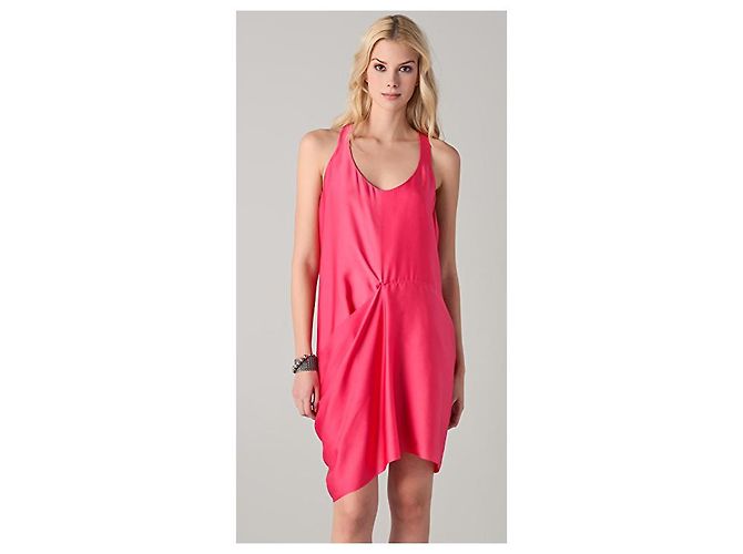 Acne Kleid Pink Fuchsia Magenta Racerback - Ansicht 4