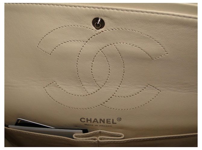 Chanel 2.55 Lammleder Maxi Reissue 226 Creme - Ansicht 12