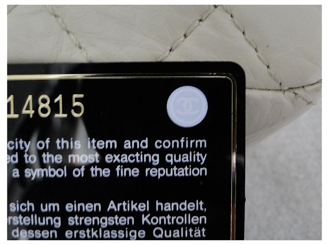 Chanel 2.55 Lammleder Maxi Reissue 226 Creme - Ansicht 18