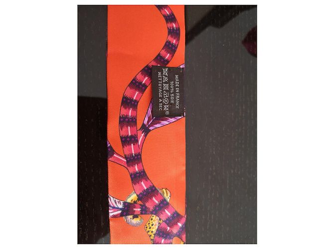 Hermès Twilly Hermes Vermelho Azul Roxo - vista 2