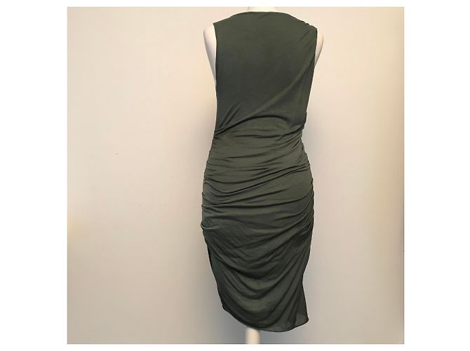 Zadig & Voltaire Deluxe Kleid Tie Dye Grün - Ansicht 2