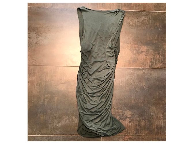 Zadig & Voltaire Deluxe Kleid Tie Dye Grün - Ansicht 6