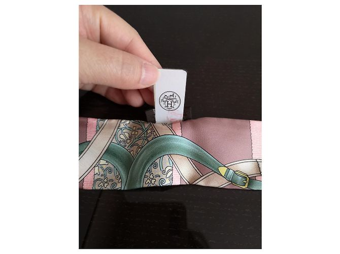 Hermès Twilly Hermes Rosa Verde - vista 2