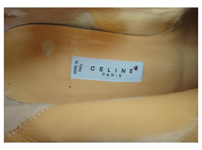 Botines Céline de piel de cordero blanca 36.5 Blanco - vista 2