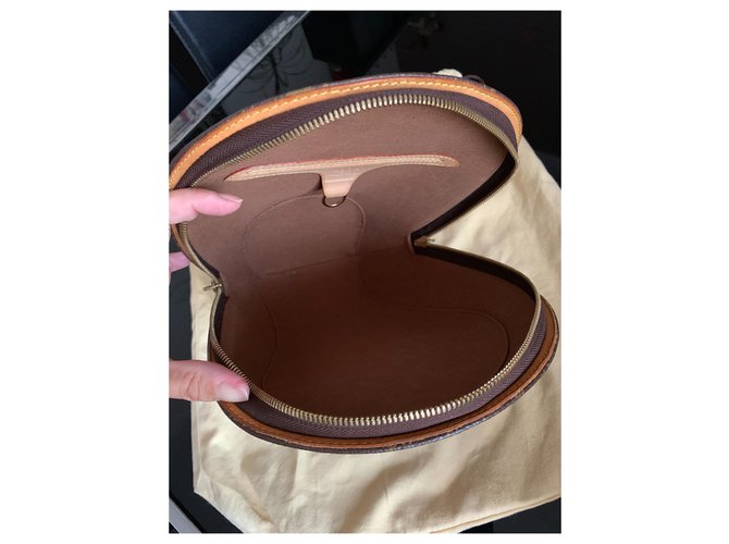 Ellipse Louis Vuitton Zaino ellisse Marrone - vista 3