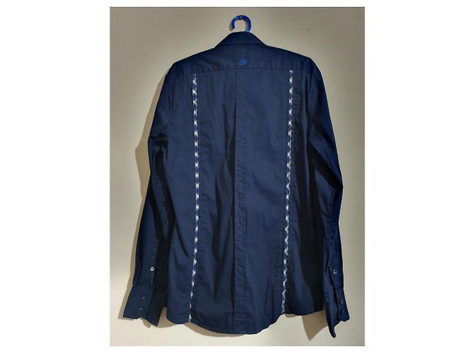 Autre Marque Camicia Antony Morato in cotone blu navy - vista 3
