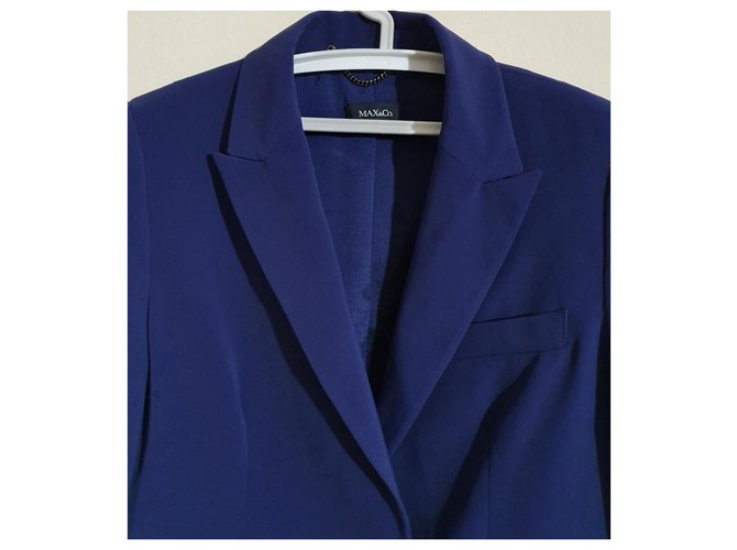 Blazer Max & Co Blu Viola Porpora - vista 3