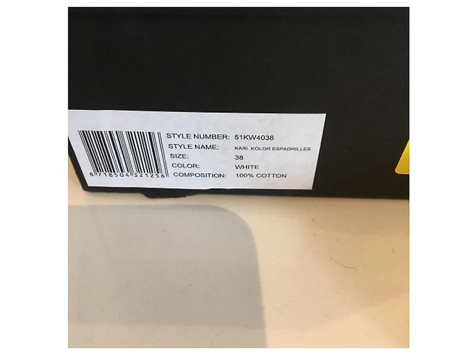 Karl Lagerfeld Espadrilles - vue 2