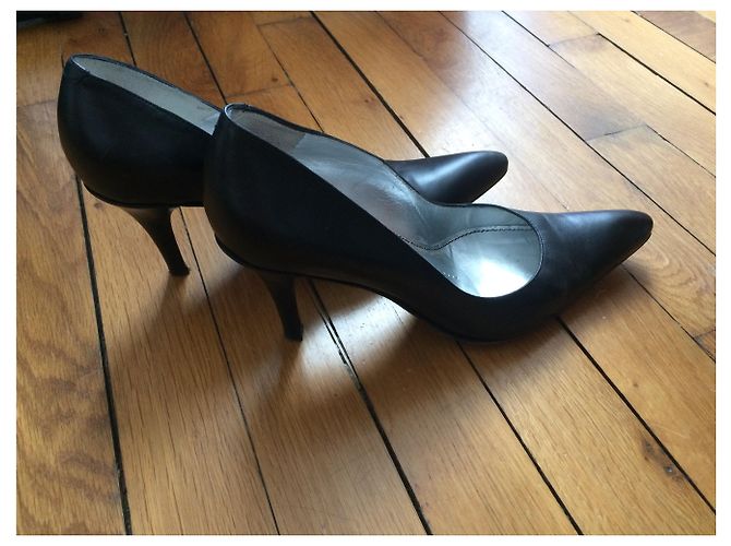 Free Lance Jasp Pumps Schwarz Lammleder 37 - Ansicht 4