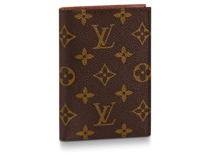 Passport cover Louis Vuitton Brown - view 3