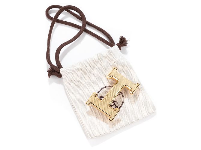 Boucle de ceinture Hermès Constance à Guillochée en acier doré ! - vue 7