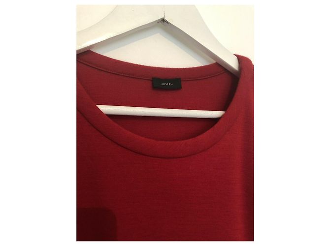 Joseph Grazia Kleid Rot Wolle - Ansicht 4