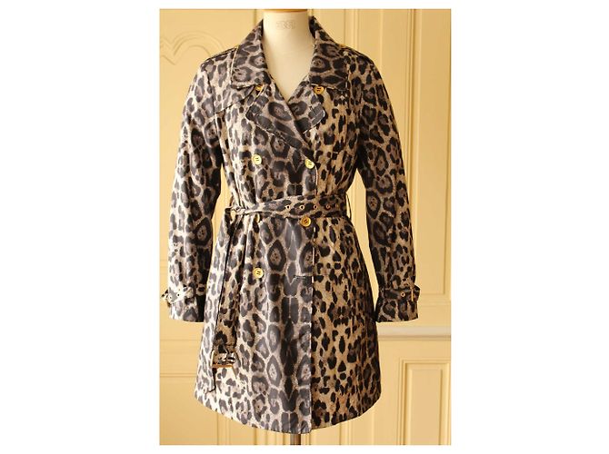 Weill trinchera con estampado de leopardo - vista 2