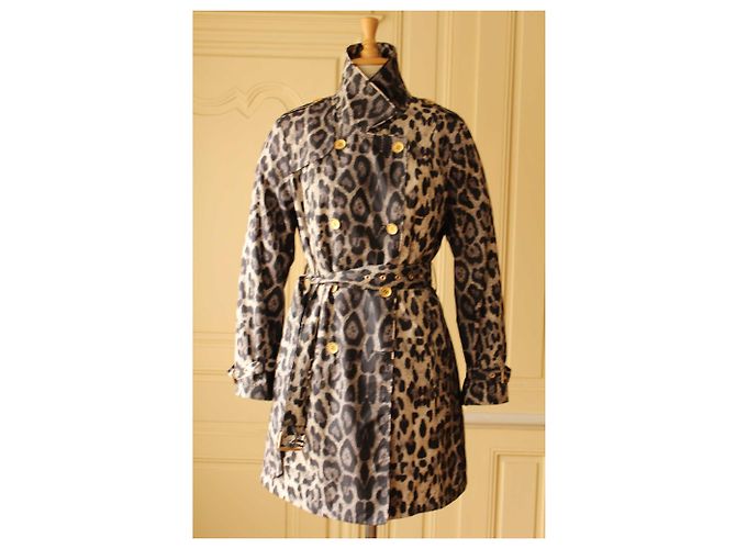 Weill trinchera con estampado de leopardo - vista 3