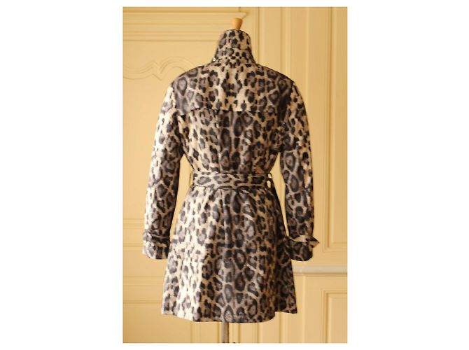 Weill trinchera con estampado de leopardo - vista 4