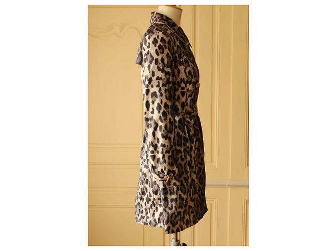 Weill trinchera con estampado de leopardo - vista 5