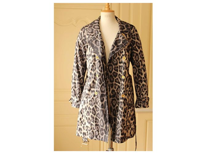 Weill trinchera con estampado de leopardo - vista 6