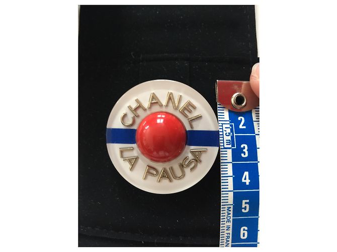 Chanel la Pausa Brosche Keramik mehrfarbig Mehrfarben - Ansicht 4