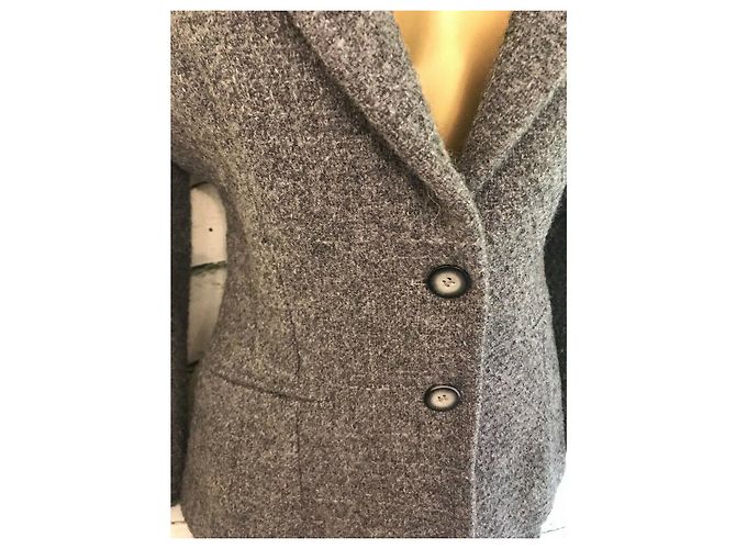 Jigsaw Falda elegante Gris - vista 3