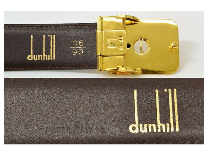 Alfred Dunhill Cinto De Couro Dunhill - vista 5