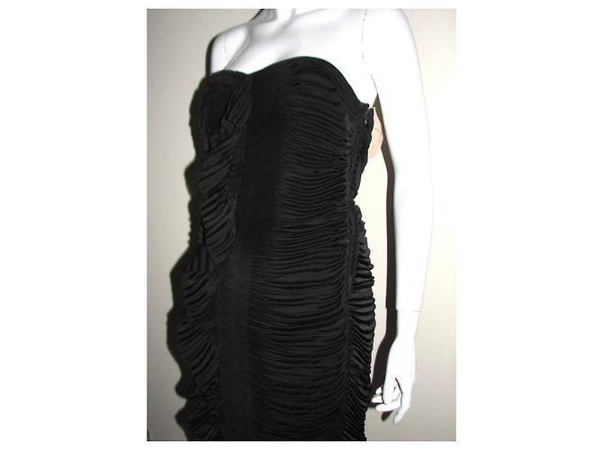 Diane Von Furstenberg Fermina Cocktailkleid Schwarz - Ansicht 3