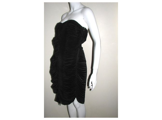 Diane Von Furstenberg Fermina Cocktailkleid Schwarz - Ansicht 4