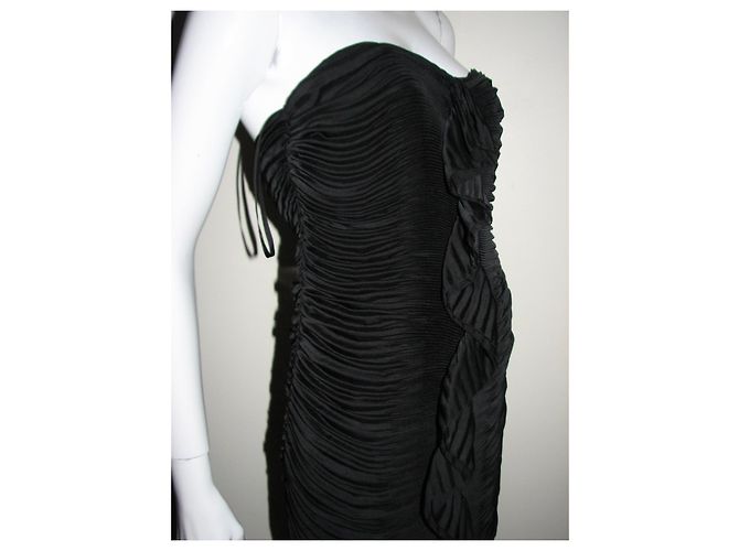 Diane Von Furstenberg Fermina Cocktailkleid Schwarz - Ansicht 6
