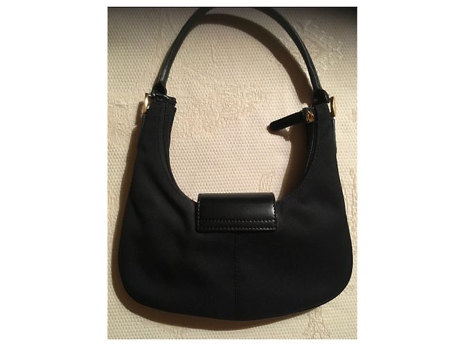 Mini Sac - clutch bag noir Mac Douglas - vue 3