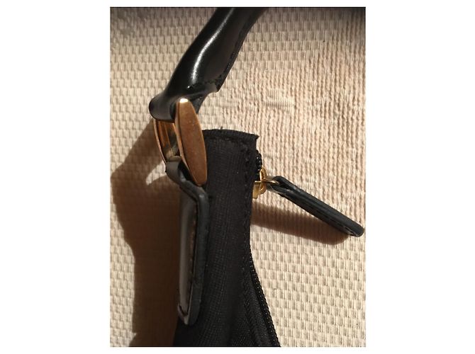 Mini Sac - clutch bag noir Mac Douglas - vue 4