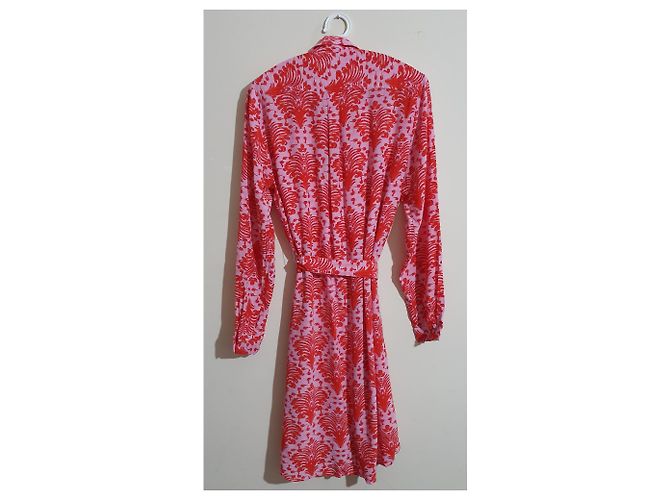 Camicia Abito Multicolore Karen B Y Simonsen Cotone - vista 3