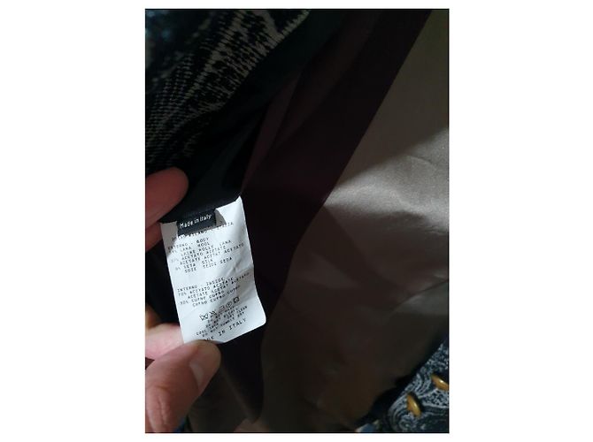 Cappotto Etro in Seta e Lana Multicolore - vista 4